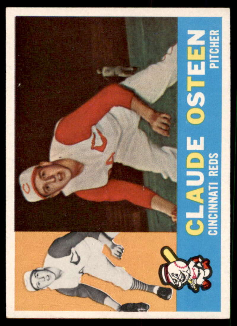 Claude Osteen Card 1960 Topps #206  Image 1