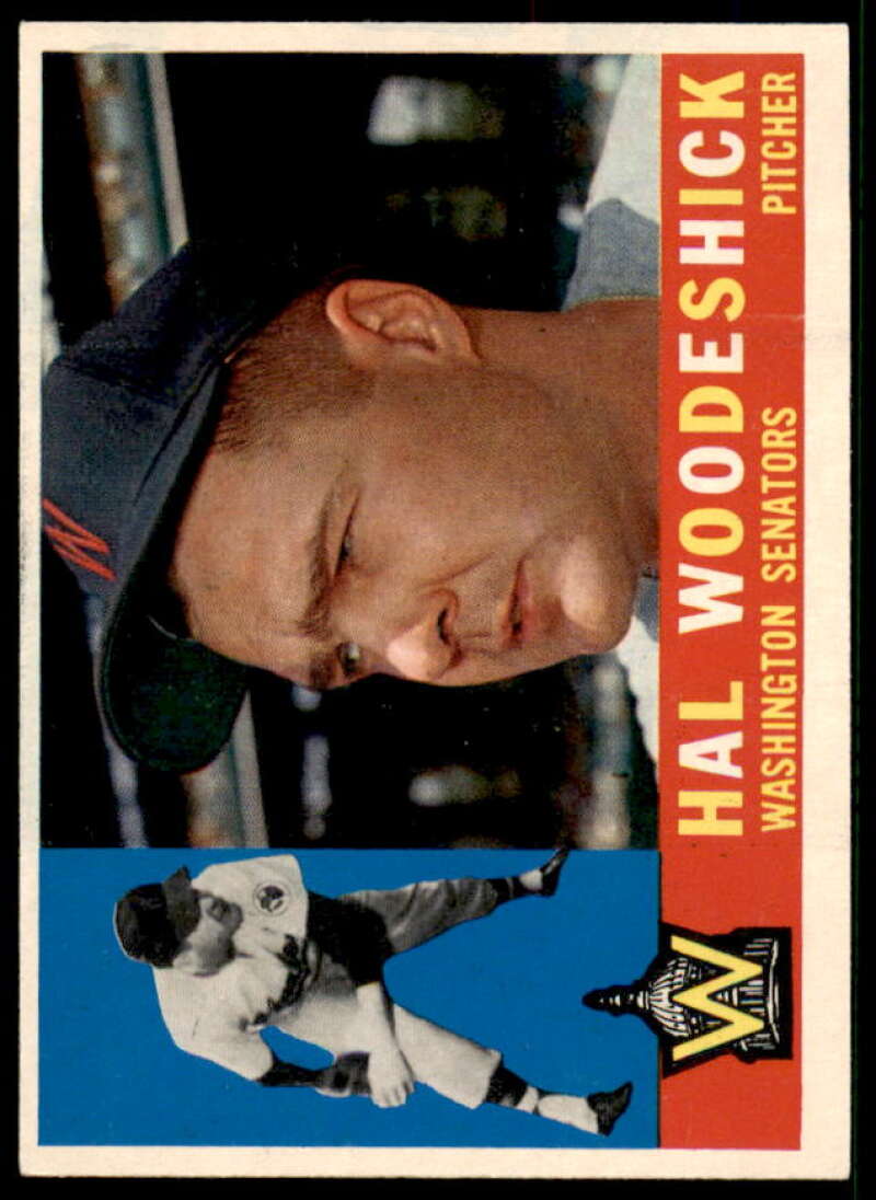 Hal Woodeshick Card 1960 Topps #454  Image 1