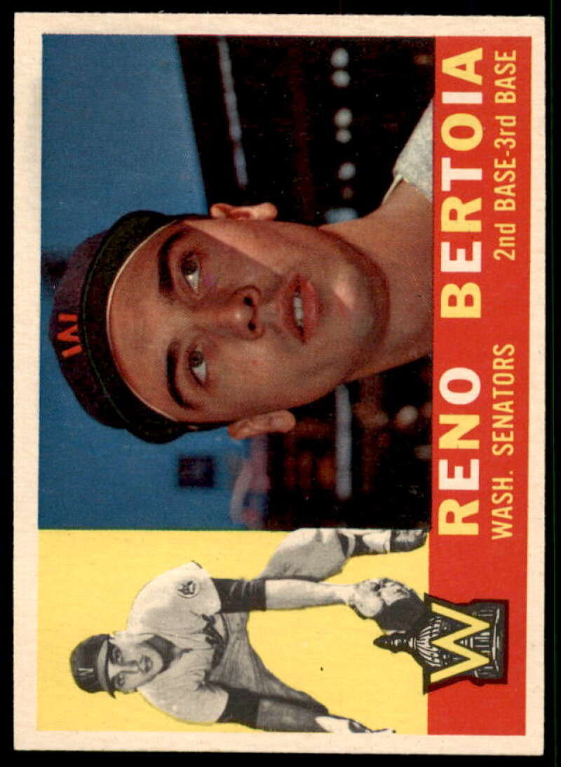 Reno Bertoia Card 1960 Topps #297  Image 1