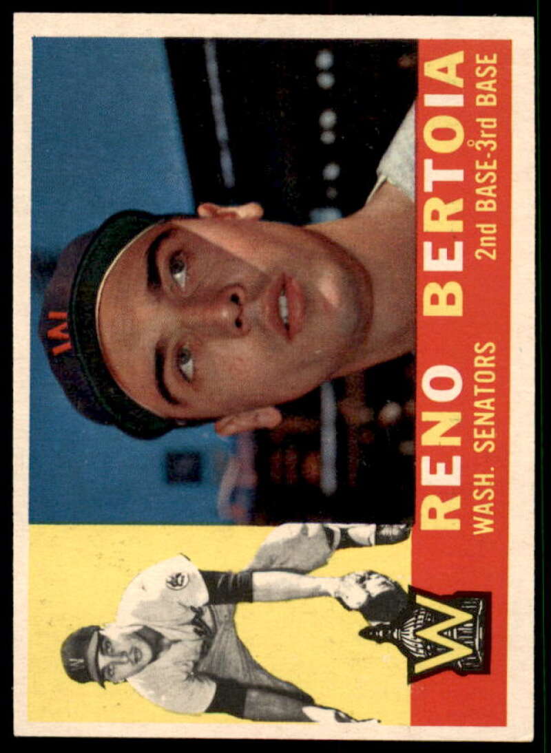Reno Bertoia Card 1960 Topps #297  Image 1