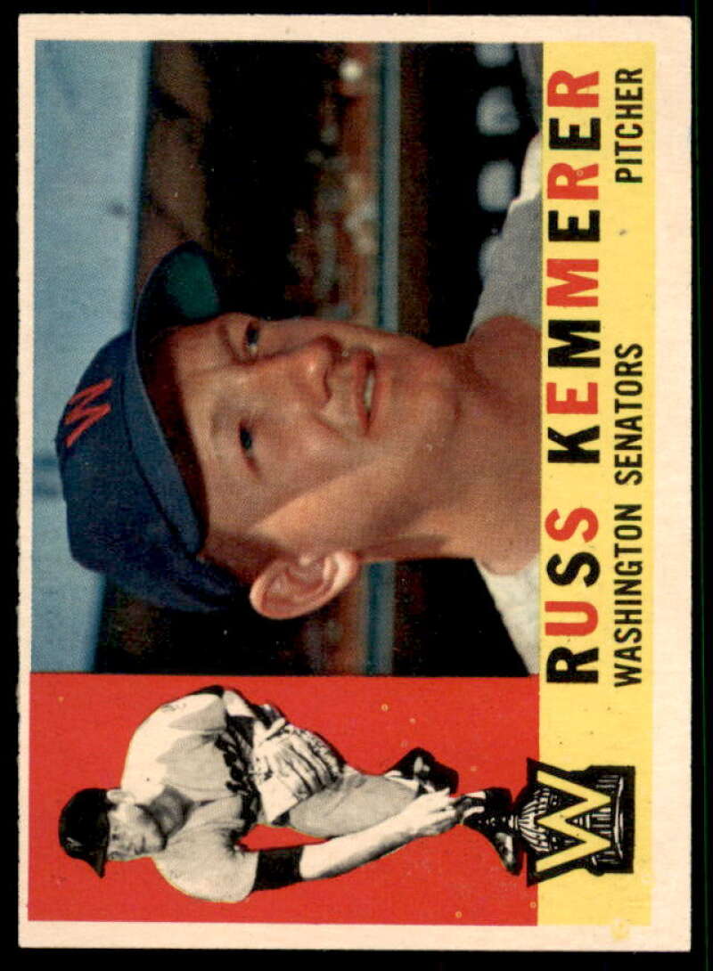 Russ Kemmerer Card 1960 Topps #362  Image 1