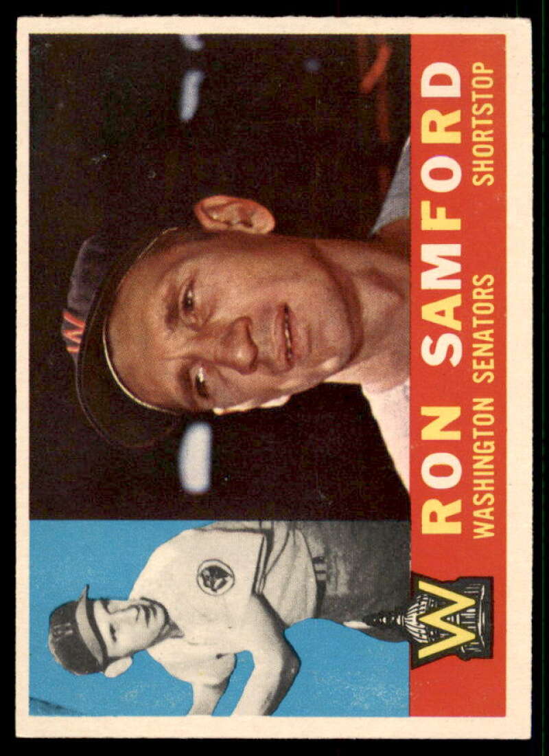 Ron Samford Card 1960 Topps #409  Image 1