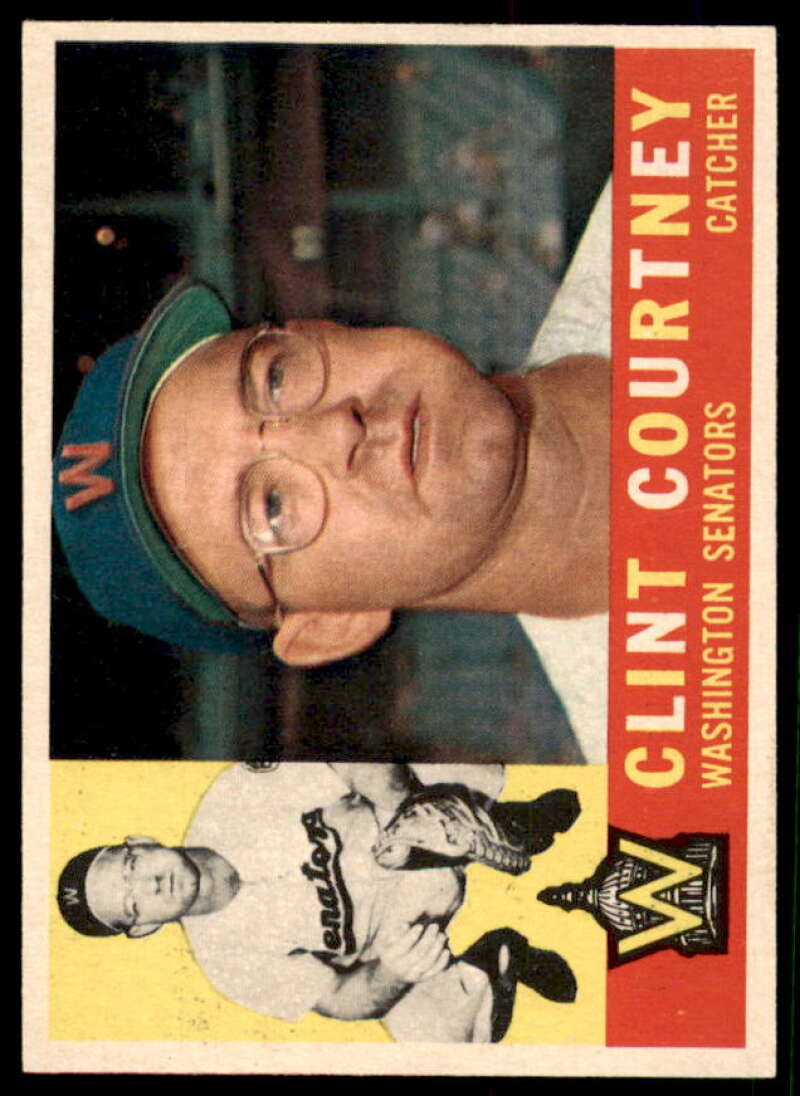Clint Courtney Card 1960 Topps #344  Image 1