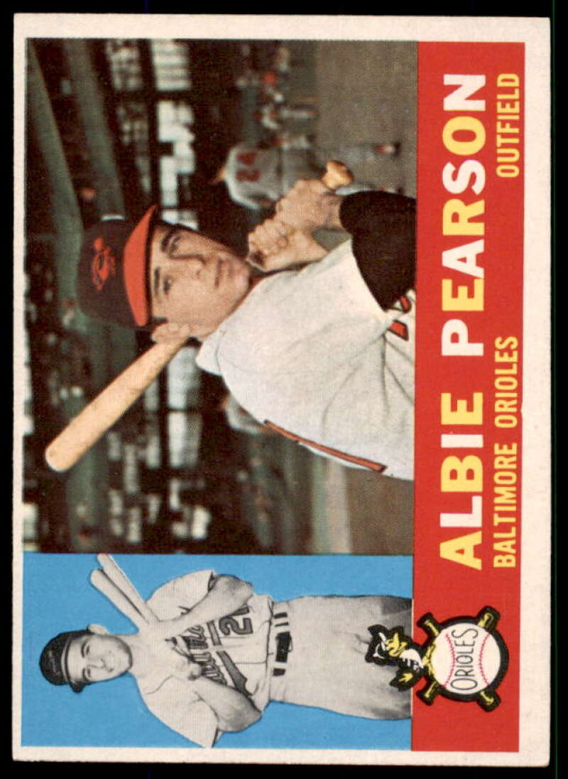 Albie Pearson Card 1960 Topps #241  Image 1