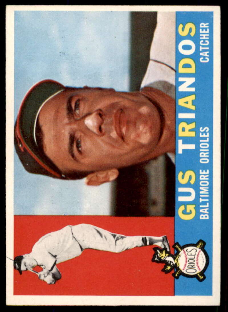 Gus Triandos Card 1960 Topps #60  Image 1