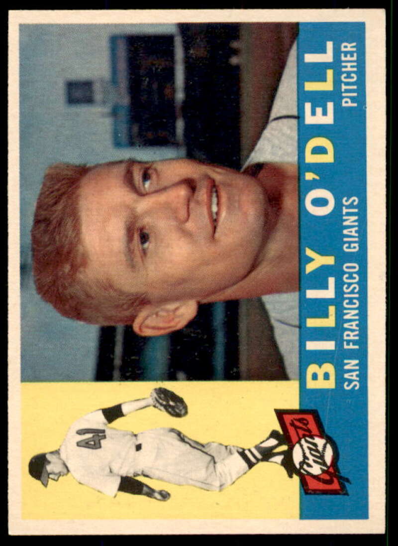 Billy O'Dell Card 1960 Topps #303  Image 1