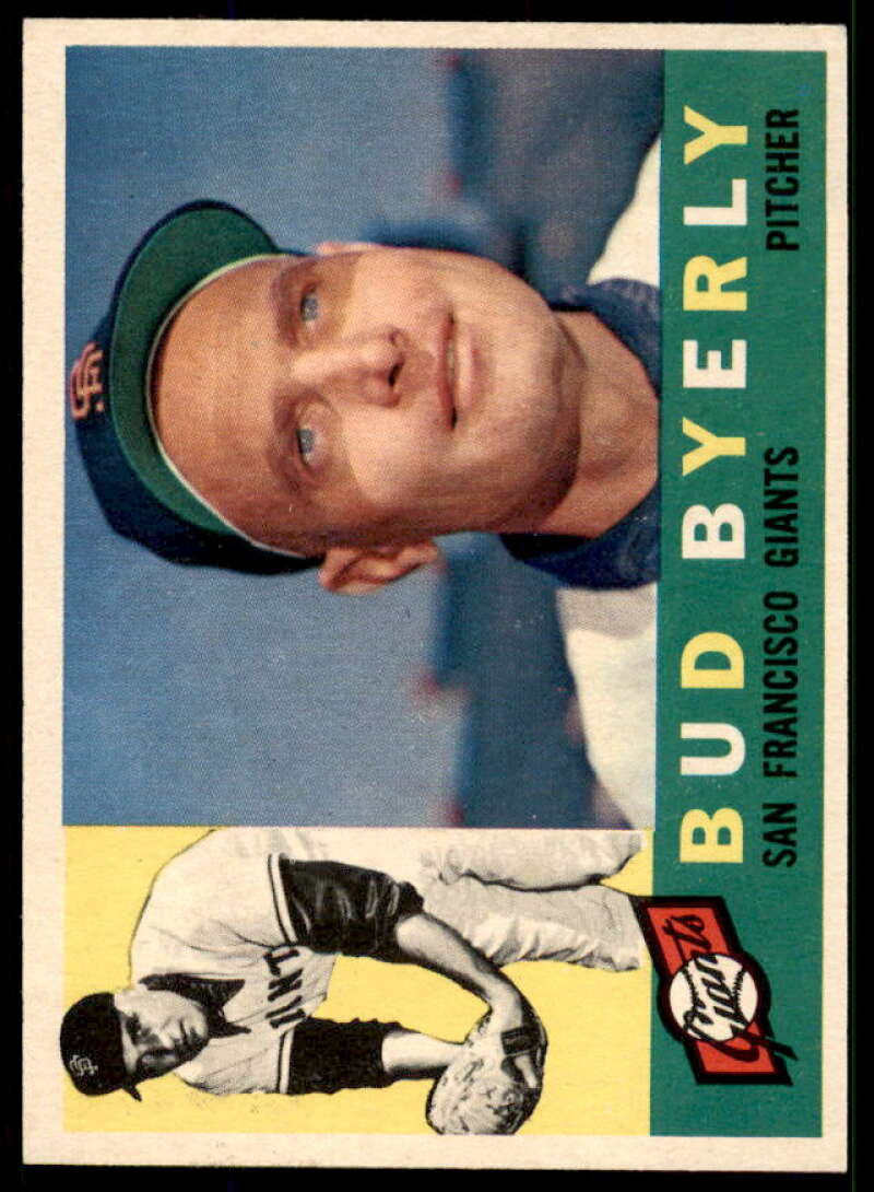 Bud Byerly Card 1960 Topps #371  Image 1