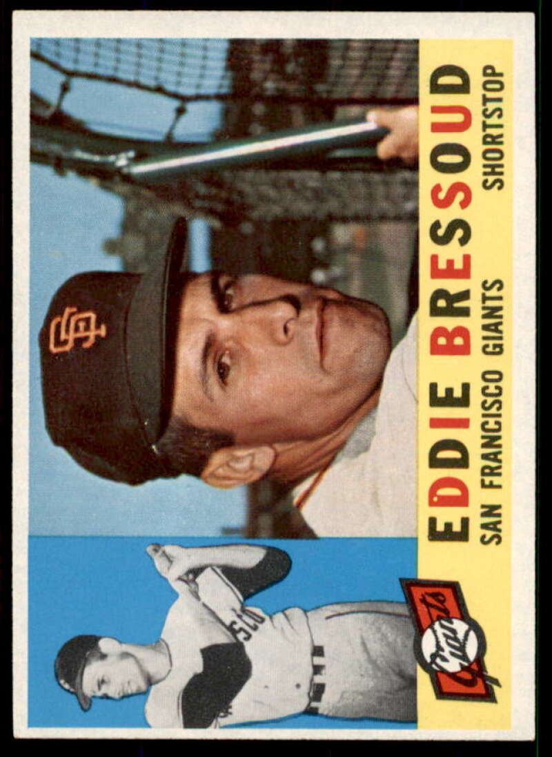 Eddie Bressoud Card 1960 Topps #253  Image 1