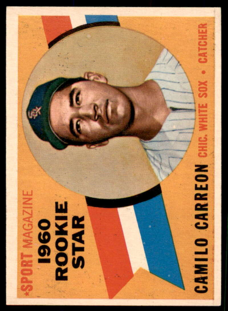 Camilo Carreon RS Rookie Card 1960 Topps #121  Image 1