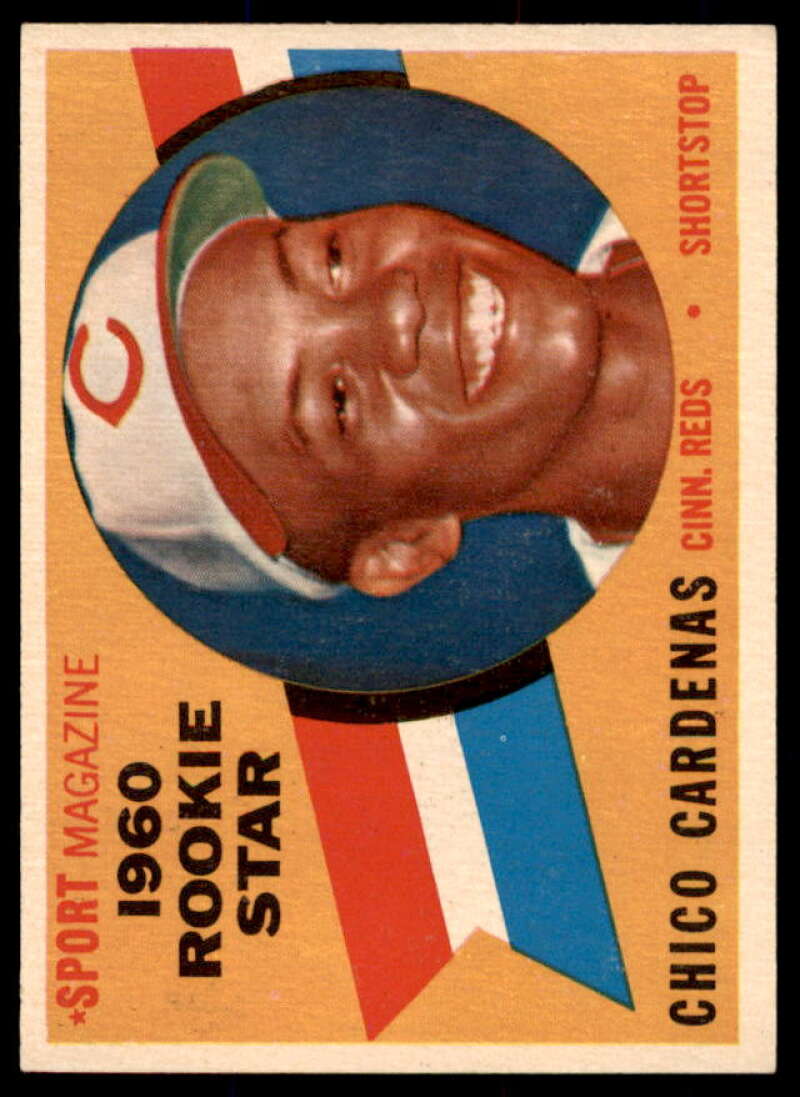 Chico Cardenas RS Rookie Card 1960 Topps #119  Image 1