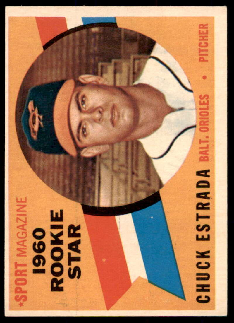 Chuck Estrada RS Rookie Card 1960 Topps #126  Image 1