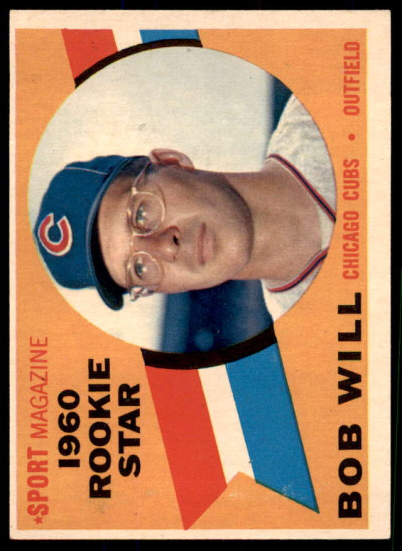 Bob Will RS Rookie Card 1960 Topps #147  Image 1