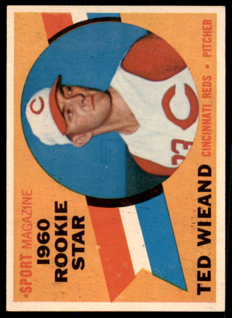 Ted Wieand RS Rookie Card 1960 Topps #146  Image 1