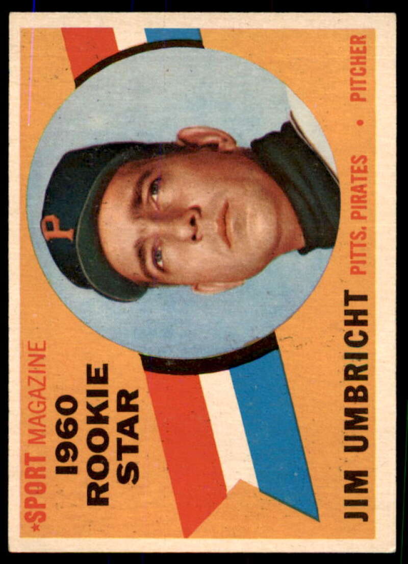 Jim Umbricht RS Rookie Card 1960 Topps #145  Image 1