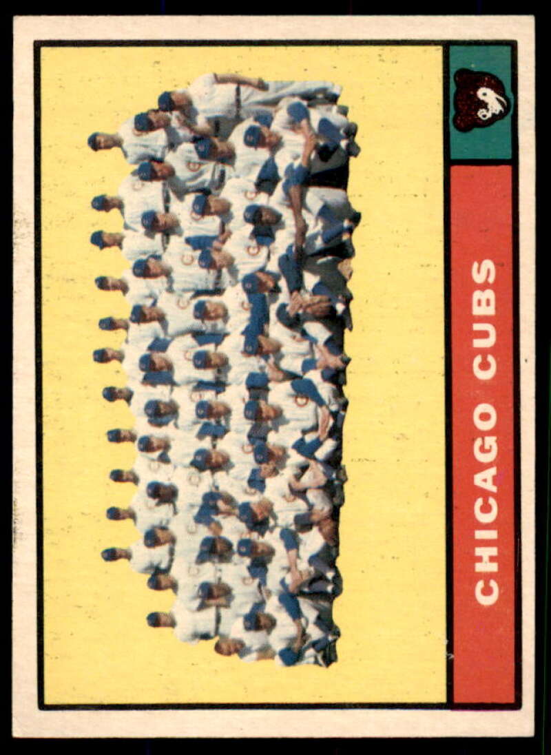 Chicago Cubs TC Card 1961 Topps #122  Image 1