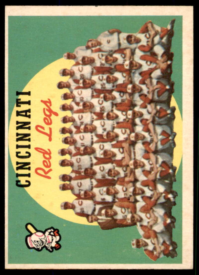 Cincinnati Redlegs CL Card 1959 Topps #111  Image 1