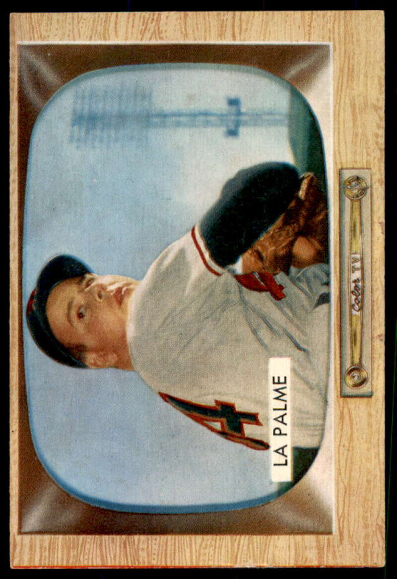 Paul LaPalme Card 1955 Bowman #61  Image 1