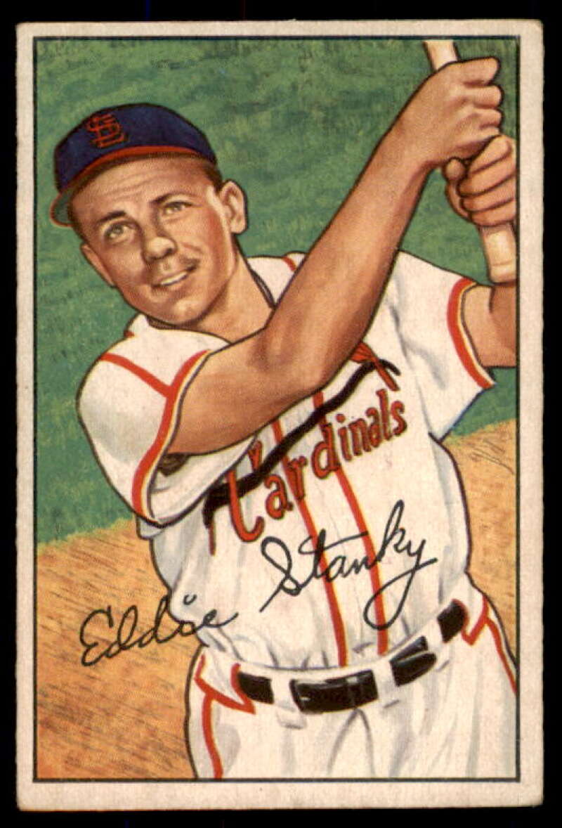Eddie Stanky Card 1952 Bowman #160  Image 1