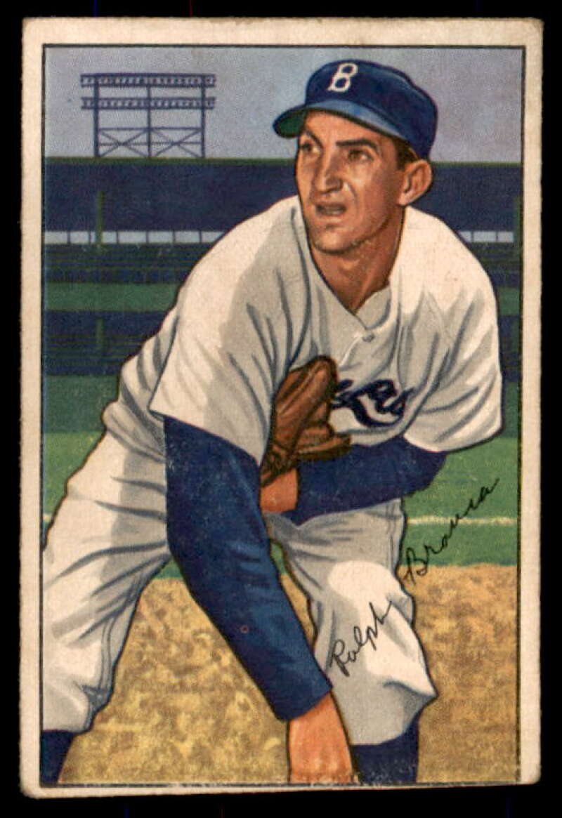 Ralph Branca Card 1952 Bowman #96  Image 1