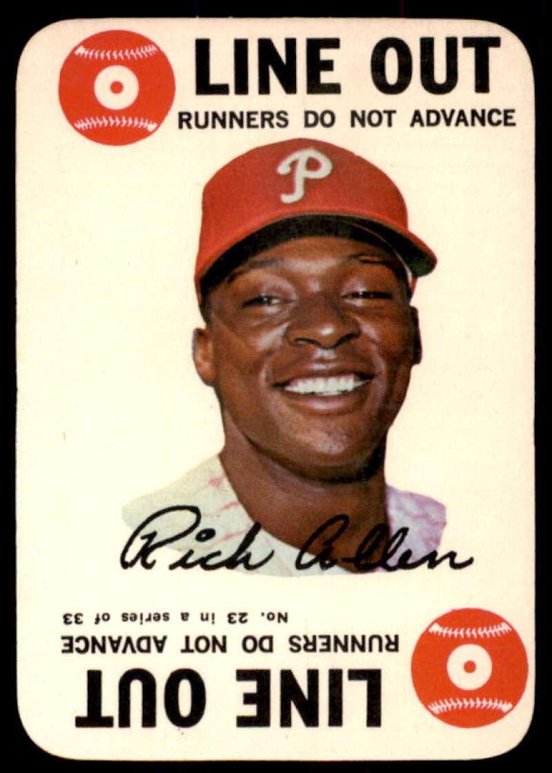 Richie Allen Card 1968 Topps Game #23  Image 1