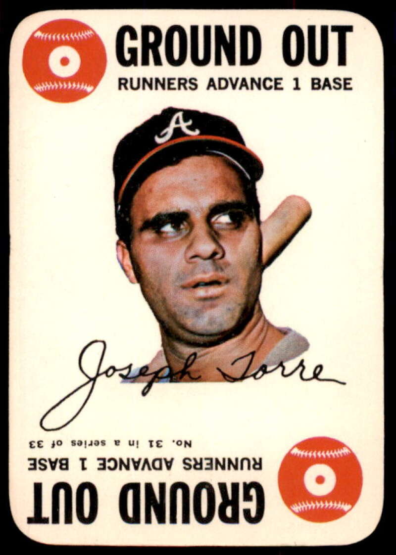 Joe Torre Card 1968 Topps Game #31  Image 1