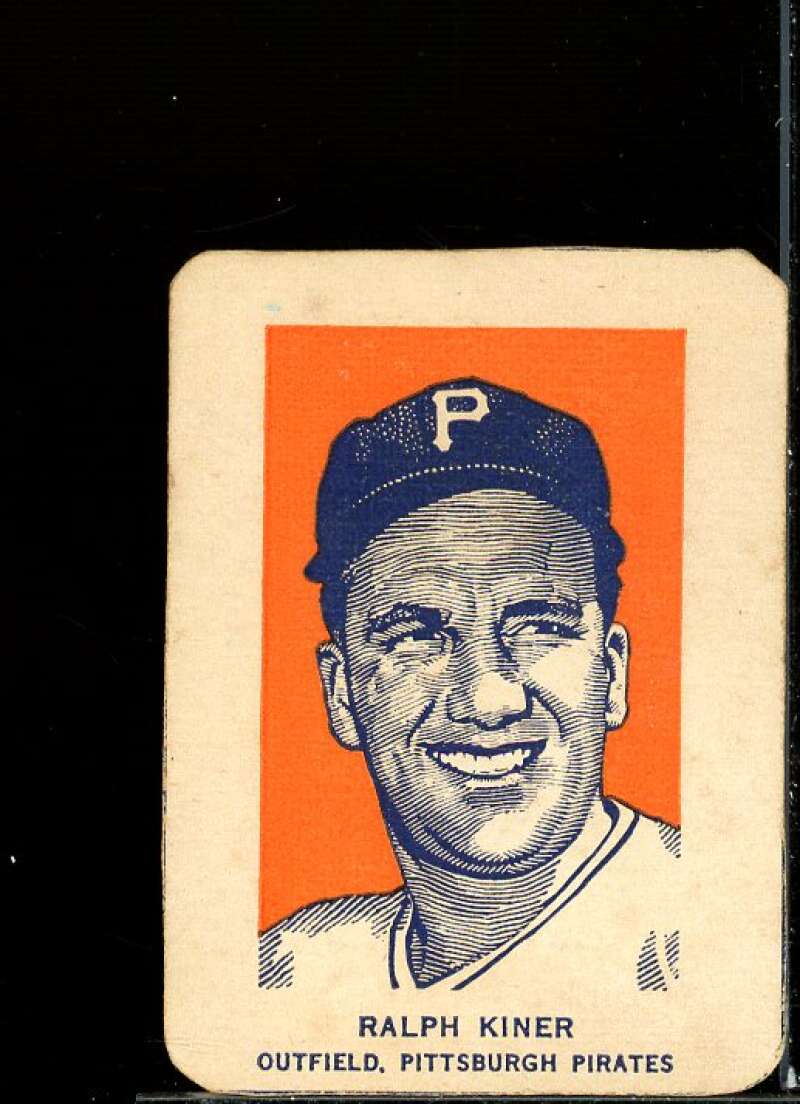 Ralph Kiner/Portrait Card 1952 Wheaties #BB5B  Image 1
