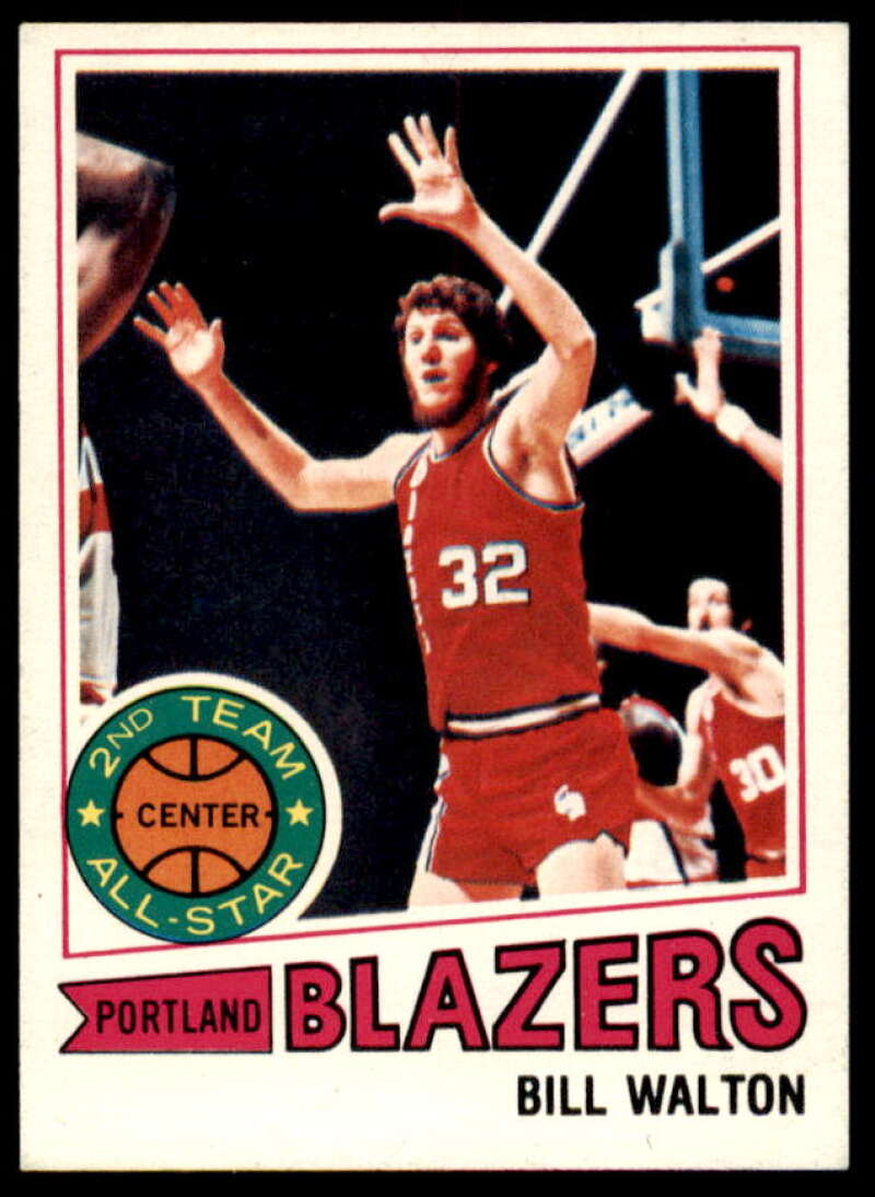 Bill Walton Card 1977-78 Topps #120  Image 1