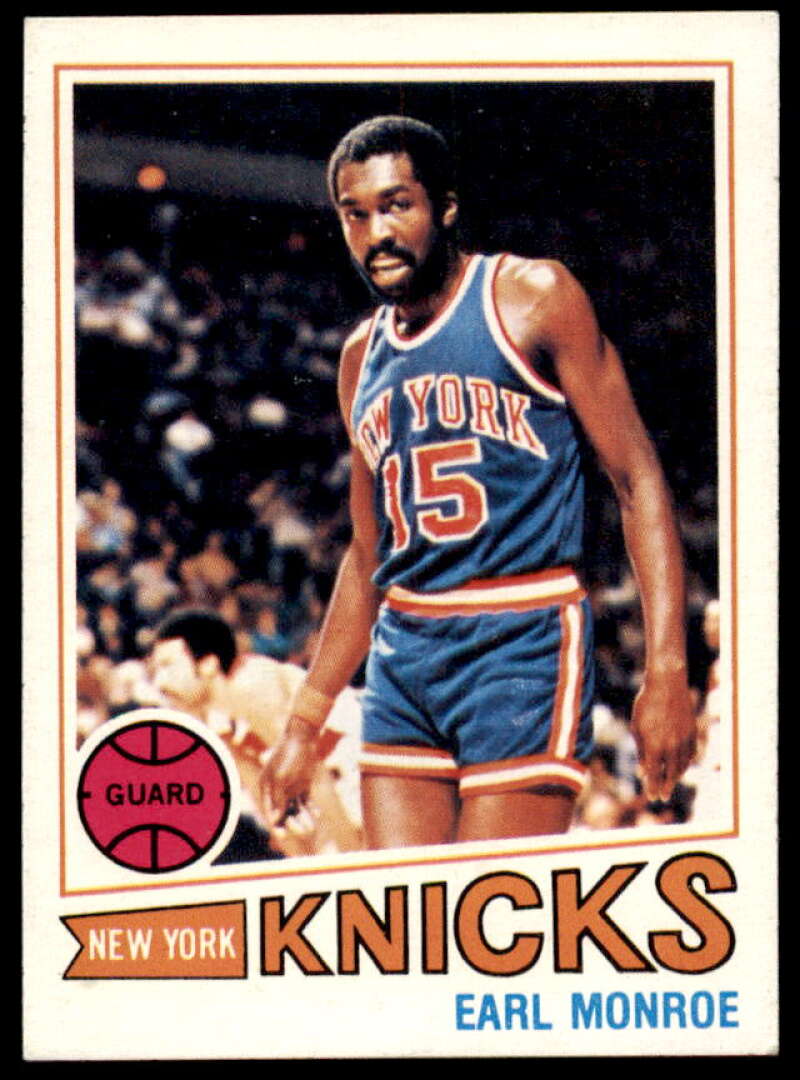 Earl Monroe Card 1977-78 Topps #6  Image 1