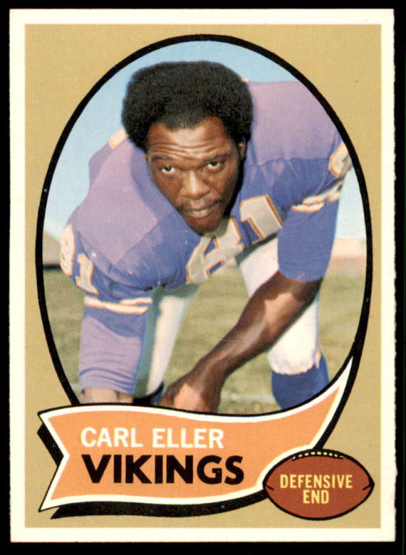 Carl Eller Card 1970 Topps #175  Image 1