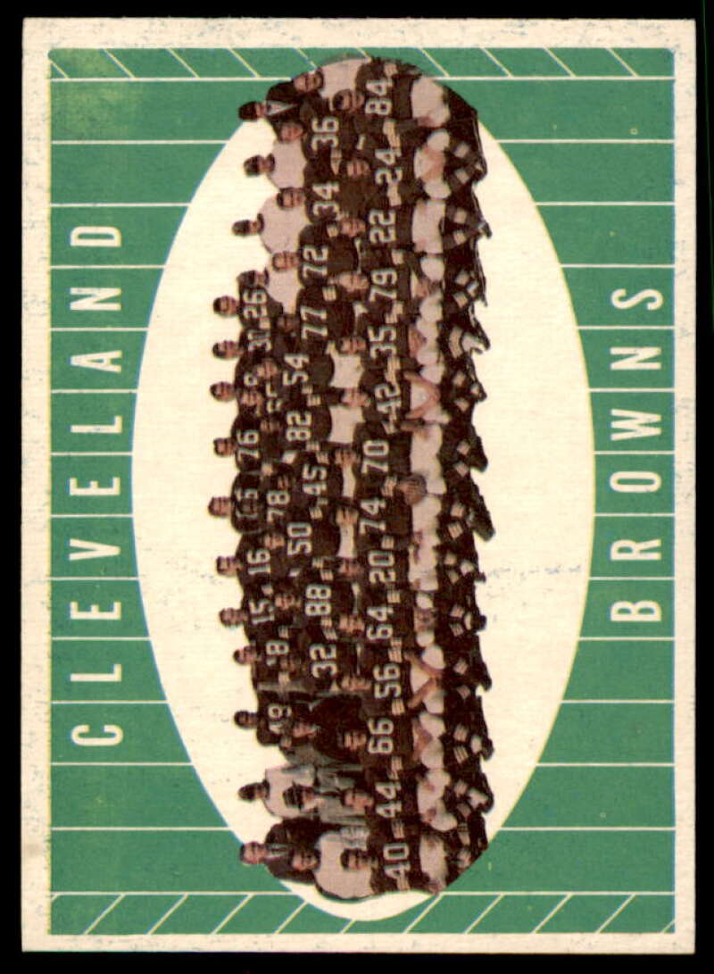 Cleveland Browns Card 1961 Topps #76  Image 1