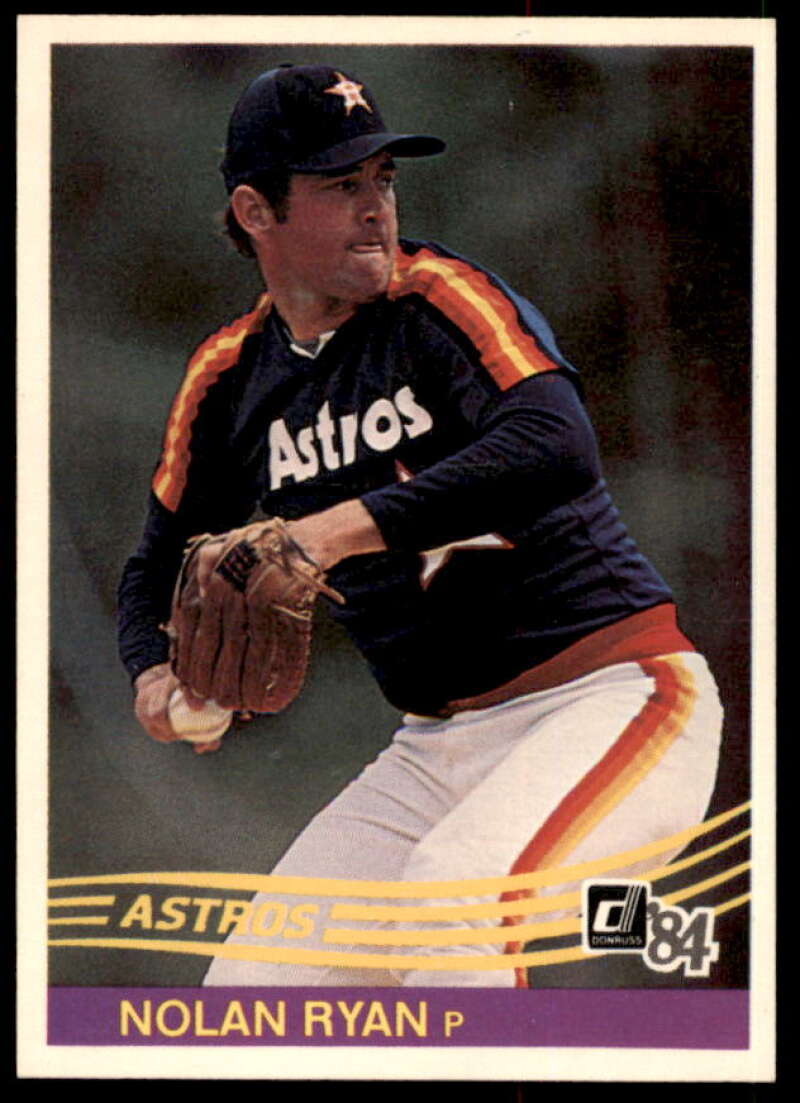 Nolan Ryan UER Card 1984 Donruss #60  Image 1