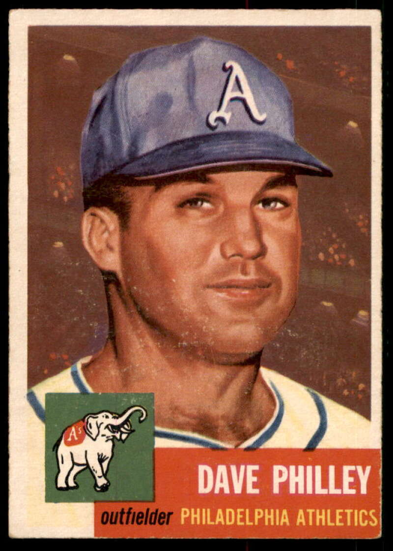 Dave Philley Card 1953 Topps #64  Image 1