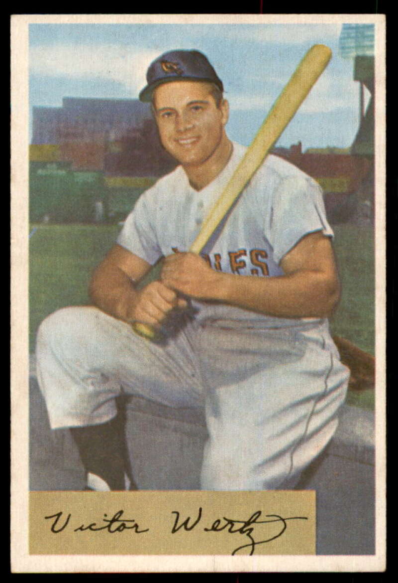 Vic Wertz Card 1954 Bowman #21  Image 1