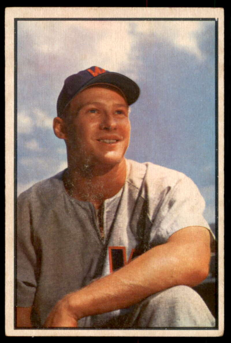 Jackie Jensen Card 1953 Bowman Color #24  Image 1