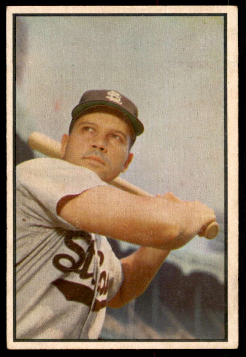 Vic Wertz Card 1953 Bowman Color #2  Image 1