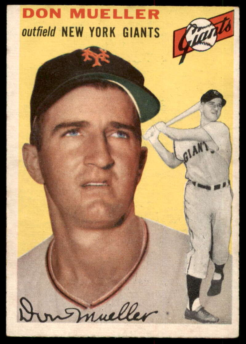 Don Mueller Card 1954 Topps #42  Image 1