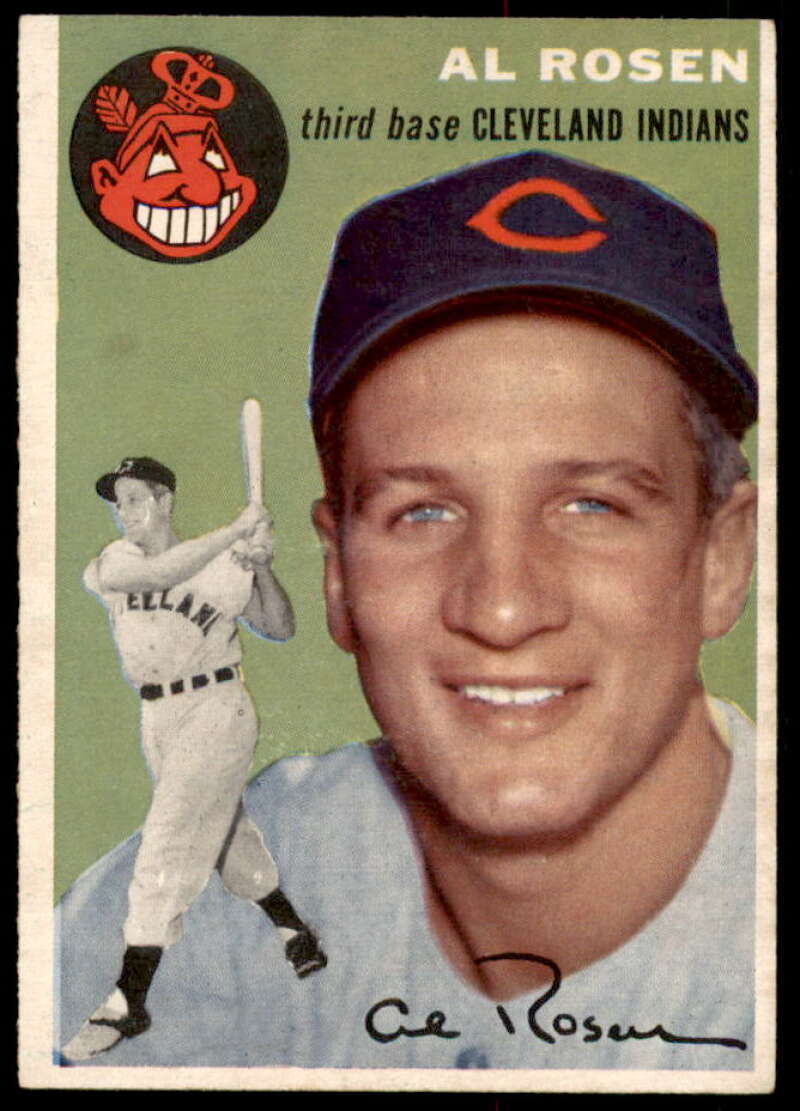 Al Rosen Card 1954 Topps #15  Image 1