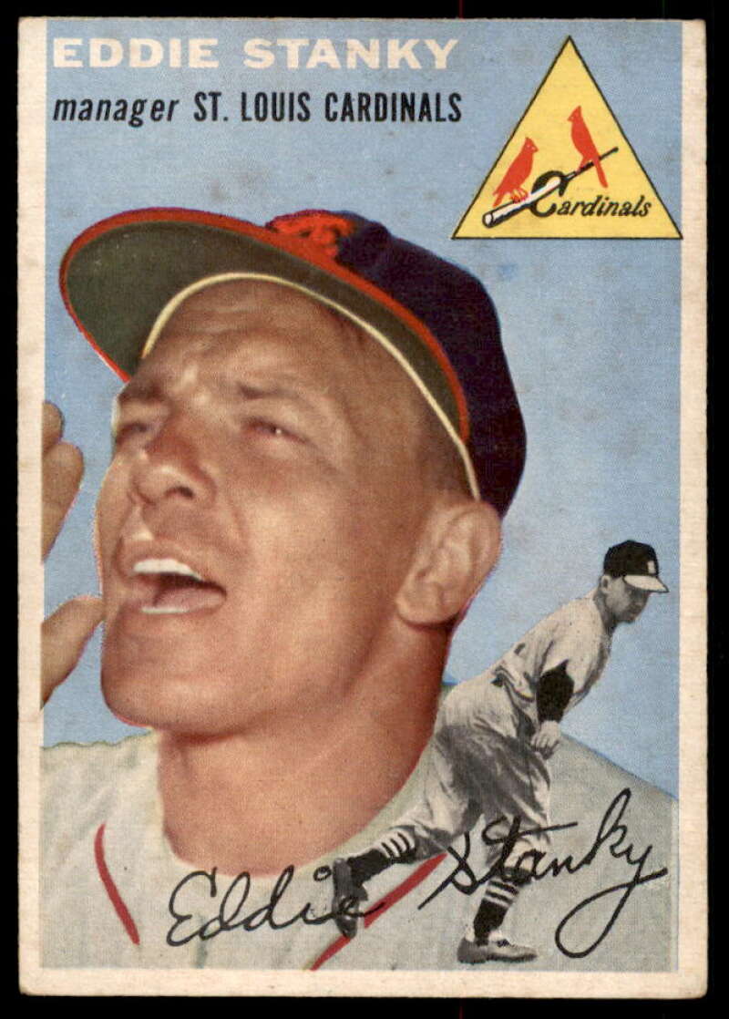 Eddie Stanky MG Card 1954 Topps #38  Image 1