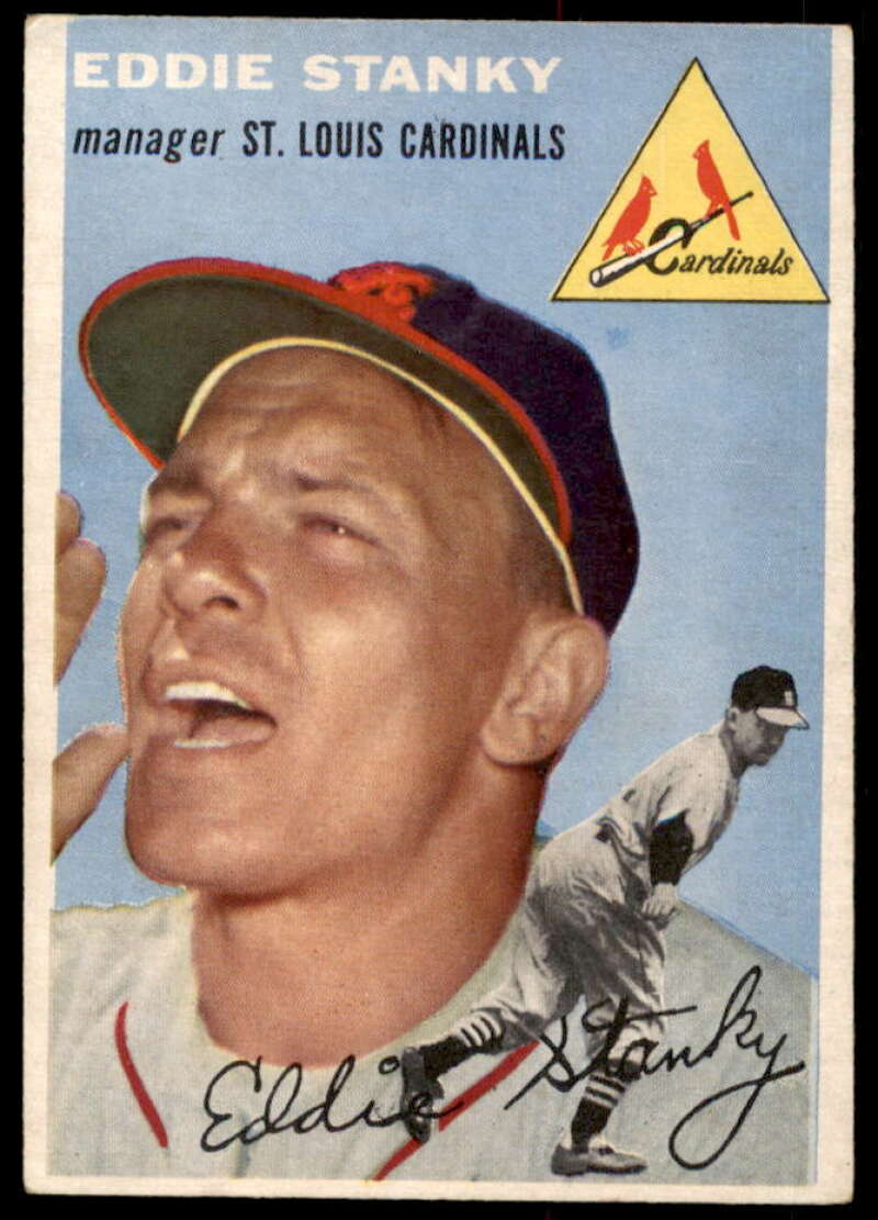 Eddie Stanky MG Card 1954 Topps #38  Image 1