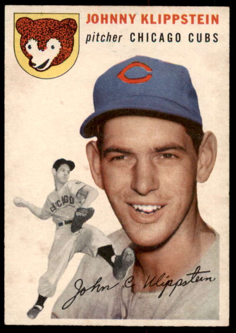 Johnny Klippstein Card 1954 Topps #31  Image 1