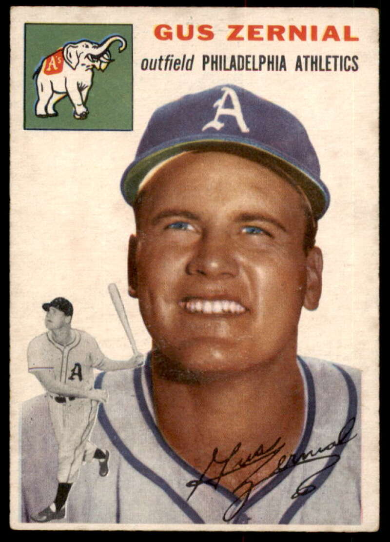 Gus Zernial Card 1954 Topps #2  Image 1
