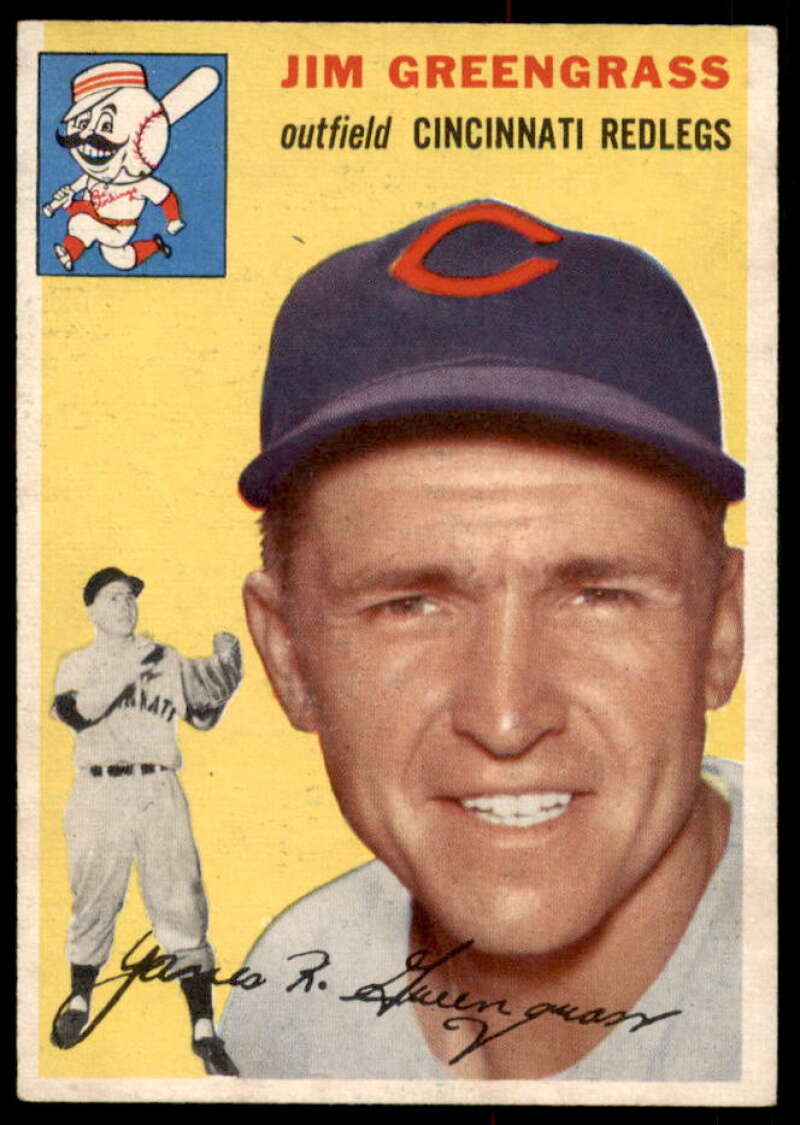 Jim Greengrass Card 1954 Topps #22  Image 1