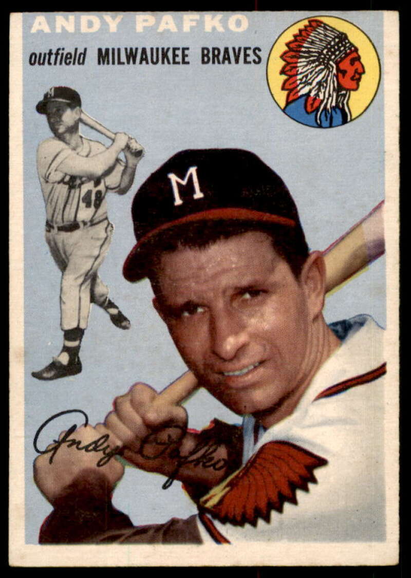 Andy Pafko Card 1954 Topps #79  Image 1