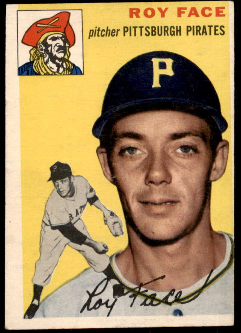 Roy Face Card 1954 Topps #87  Image 1