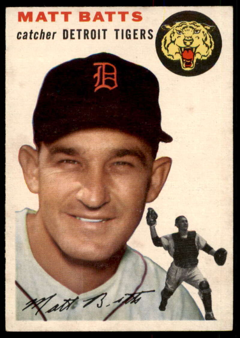 Matt Batts Card 1954 Topps #88  Image 1