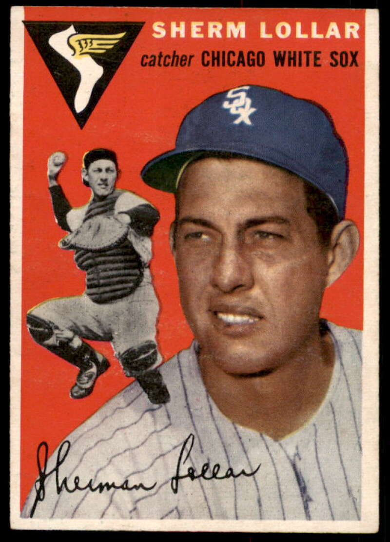 Sherm Lollar Card 1954 Topps #39  Image 1