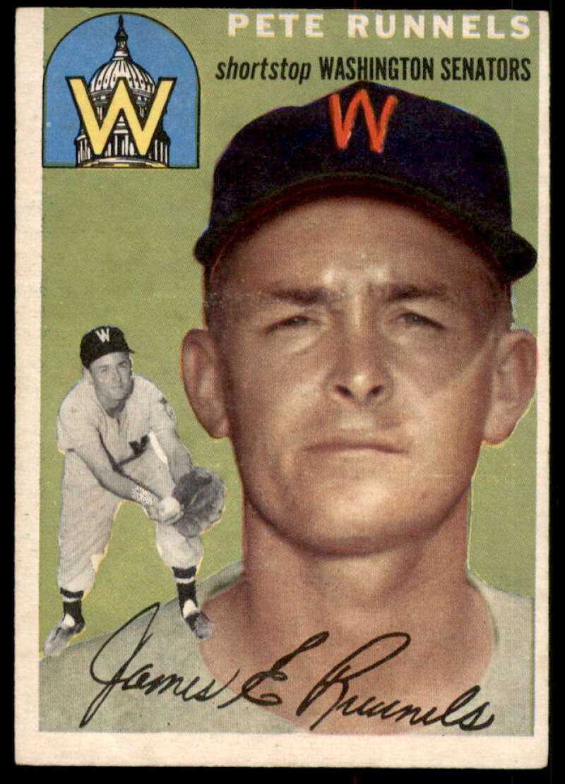 Pete Runnels Card 1954 Topps #6  Image 1
