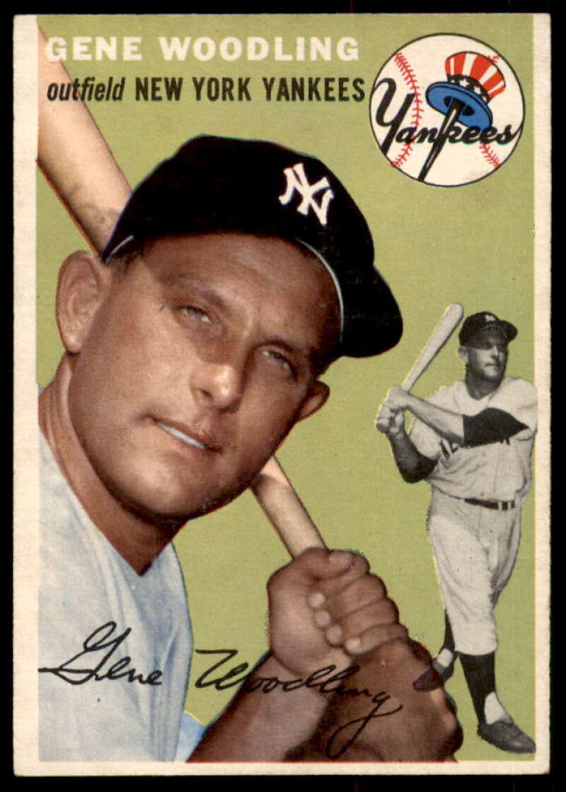 Gene Woodling Card 1954 Topps #101  Image 1