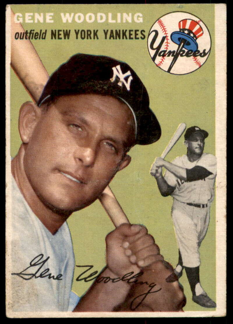 Gene Woodling Card 1954 Topps #101  Image 1