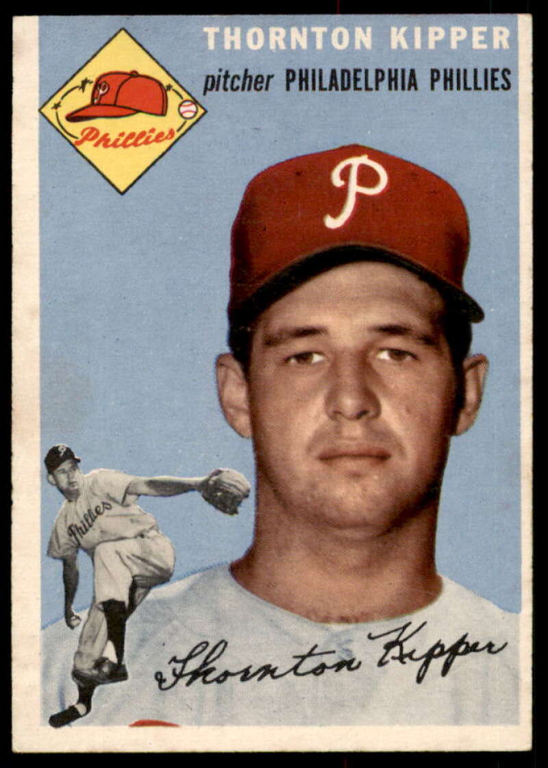 Thornton Kipper Rookie Card 1954 Topps #108  Image 1